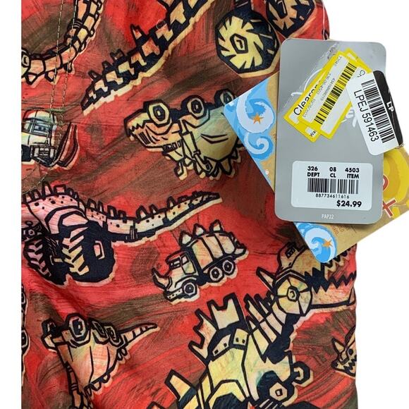 NWT New Disney Cars on the Road Boys Large 9/10 Lined UPF 50+ Swimming Trunks - Picture 2 of 4